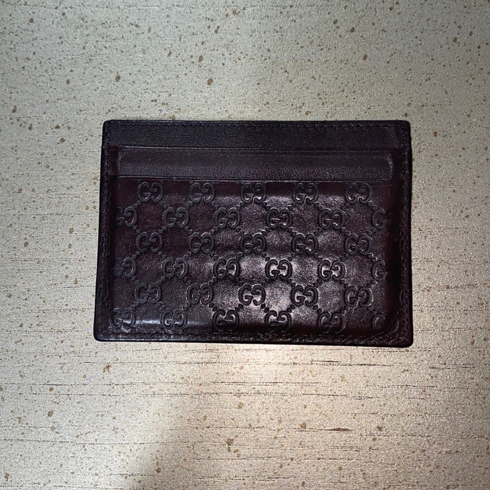 Gucci credit card holder